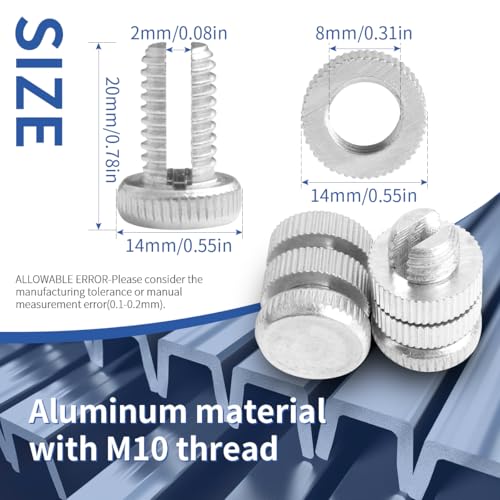 Electric Fence Wire Connectors, 60PCS Split Bolts Electrical Fence Connector Aluminium Alloy for Electric Fence Wire, High Tensile Wire, Poly wire, Jumper & Underground Cable - size: 60PCS