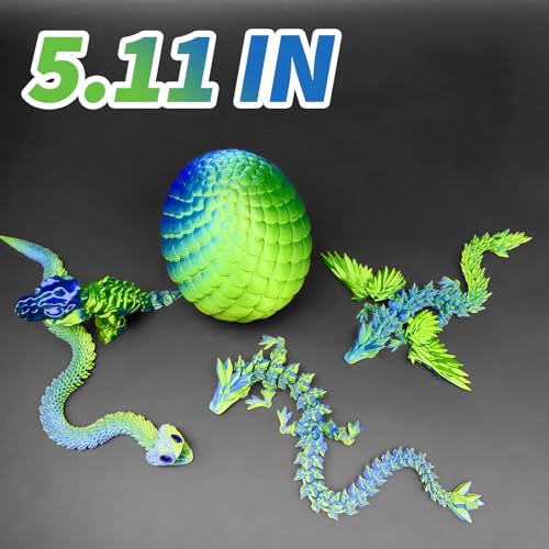 5 Pcs，12" 3D Printed Dragon Eggs,Dinosaur Egg,Crystal Dragon Toys,Snake Eggs, Animals,Fidget Toy,Desk Executive Toy，Easter Eggs Basket Stuffers,Toys for Boys Kids Teen 5-7 4-6 8-12 - color: Pp-01