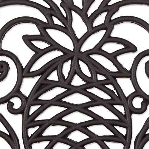 DII Rubber Doormats Collection All Weather, 18x30, Pineapple Scroll - color: Pineapple Scroll, size: 1'6" x 2'6" (Rectangular)