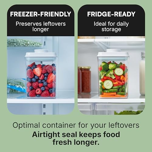 Bop Top Airtight Food Storage Containers | Pop-Top Lid | 6 Cups / 50 Oz | kitchen canister set, for flour, sugar, snacks, pasta, baking - color: Single: 50 oz