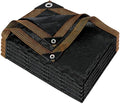 90% Black Shade Cloth for Patio, 4x6 FT Mesh Tarp Sun Shade Cloth with Grommets, Sun Protection Sail for Garden Greenhouse Pergola Barns Kennel Patio Outdoor Neting Cover - size: 4x6FT