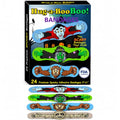 Fun Monsters Adhesive Bandages from Hug-a-Booboo! Spooky Halloween Bandages That Hug! Favorite Scary Monster Characters - Vampire, Witch, Wolfman and Mummy with Hugging Arms! Fun as Stickers 24 Ct Box - size: 24ct, style: Spooky Monsters