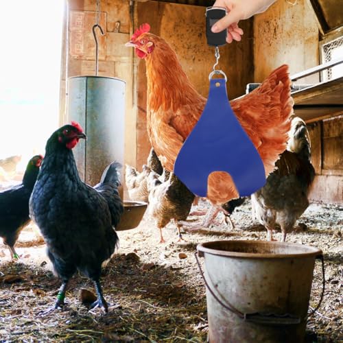 Toddmomy Pet Weighing Bag Chicken Holder Poultry Catching Hand Bag Rooster Catching Hand Chicken Weight Practical Hand for Rooster Blue Pu