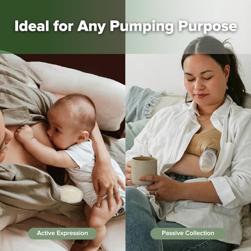 haakaa Manual Breast Pump for Breastfeeding 4oz/100ml | Premium Silicone Made, Portable & Flexible, One-piece Design, Lightweight, On-the-Go, BPA Free, PVC-free, phthalate-free - size: 4 Ounce