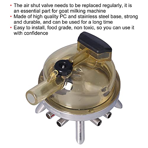 400CC Milk Collector Cow and Sheep Milking Claw Stainless Steel Base Farm Milking Tool