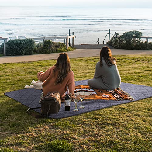 REDCAMP Large Camping Blanket with Sherpa Lining, Wine Red 79"x59" | Cold Weather Warm Thick Outdoor Blanket Comfy Foldable & Windproof for Camping Stadium,Car,Picnics,Pet,Trip,Machine Washable - color: 59"x 79" Red