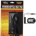 iPower 6 by 8-Inch 8W Reptile Heat Mat, LCD Digital Aquarium Thermometer, Under Tank Warmer Terrarium Heat Pad for Turtles Lizards Frogs and Other Small Animals, Multi Sizes - size: 6" x 8"