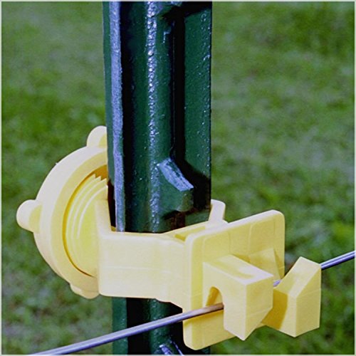 Fi-Shock Zareba Systems ITSOY-Z Z T-Post Insulator, 250 Pack