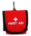 Weaver Leather First Aid Bag, Red - color: Red, size: 4" W x 5.5" H x 1.5" D