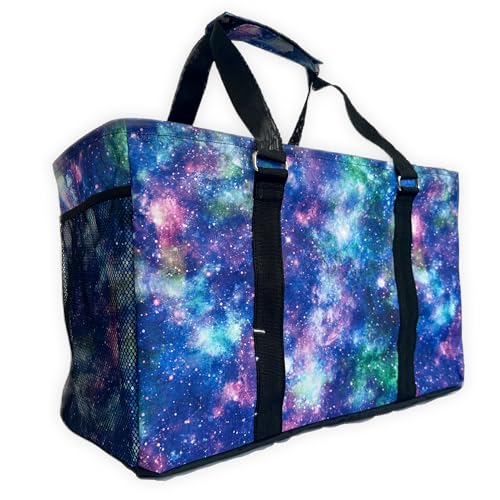 Large Collapsible Tote - color: Galaxy