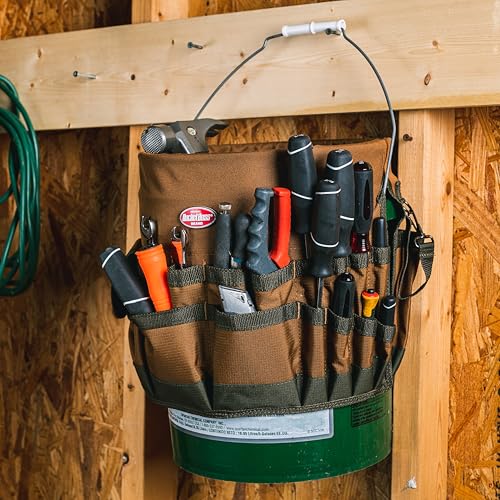 Bucket Boss The Bucketeer Bucket Tool Organizer in Brown, 10030 - size: (Pack of 1)