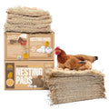 Eaton Pet and Pasture Nesting Pads for Laying Hens, 13 x 13 in, 10-Pack | Poultry Coop Nesting Box Pads for Egg-Laying Hens