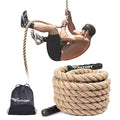 VIVITORY Gym Fitness Training Climbing Ropes, Workout Gym Climbing Rope | Home Training and Fitness Workouts,1.5'' in Diameter, Available 10, 15, 25, 30 Ft