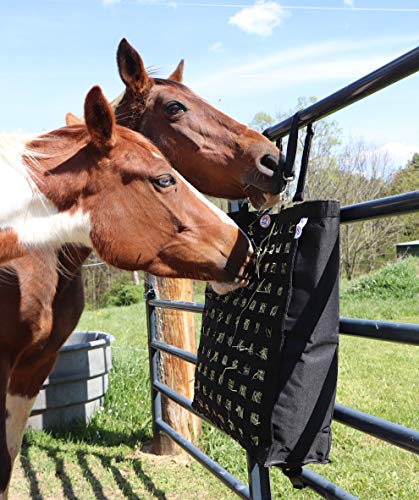 Ultra Slow Feeder Horse Hay Bag with Super Tough Bottom and 6 Month Warranty - color: Royal Blue