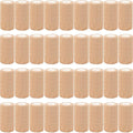 AZEN 36 Pack Self Adhesive Bandage Wrap, 4" X 5 Yards Elastic Cohesive Bandage Wrap, Skin Color Athletic Tape, Ankle Tape, Tattoo Grip Tape Wrap, Vet Wrap - color: Beige, size: 4IN - 36Pack