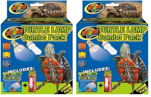 Zoo Med Turtle Lamp Combo Pack (Pack of 2) - size: 2 Piece Set (Pack of 2)