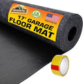 Armor All Garage Floor Mat (17' x 7'4"), Waterproof Garage Flooring, Absorbent, Premium Oil Spill Resistant Garage Pad, Durable, Protects Surfaces (Includes Double Sided Tape) (USA Made) - size: 17' x 7'4" (Rectangular)