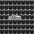 AZEN 120 Pack Self Adhesive Bandage Wrap Black, 2" X 5 Yards Black Athletic Tape, Vet Wrap, Ankle Tape, Cohesive Bandage Wrap - color: Black, size: 2IN - 120Pack