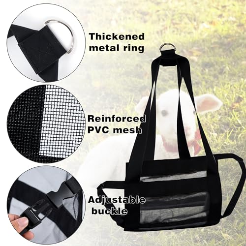 Calf Sling for Goat, Lamb, Sheep & Alpaca - Animal Weighing Sling - Newborn Livestock Calves & Baby Dogs