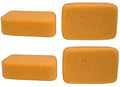 Creative Hobbies® Multi-Purpose Jumbo Synthetic Silk Sponge Value Pack - 4 Large Sponges for Painting, Crafts, Grout, Cleaning & More - 7.5" x 5" x 2"