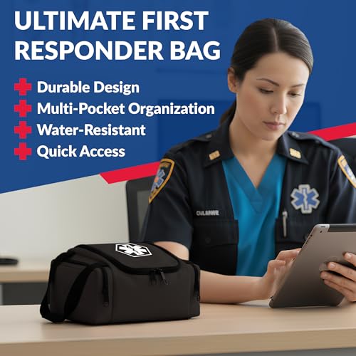 Dixigear Empty First Responder II Bag 10.5" x 5" x 8" - Tactical Black - color: Tactical Black
