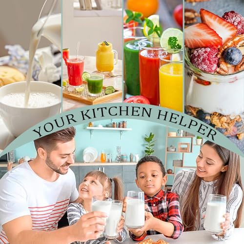 Ninsula 4PCS Nut Milk Bag, Food Grade Nylon Cheese Cloth Bag, Straining Reusable Fine Mesh Strainer for Tea, Yogurt, Juice, Cheese, Soup, Herbs, Vegetable Juice (8"x12"/14"x14"/10"x12"/12"x12")