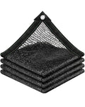 vensovo 30% Black Shade Cloth, 6 x 12 ft HDPE Sunblock Mesh | Light shade for vegetables, flowers and young plants, helping reduce harsh sunlight while allowing airflow and rain through - color: 30% Shade, size: 6′x12′