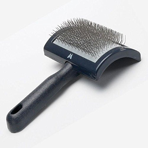 Slicker Brushes for Dog Grooming Professionals Curved Plastic Tool - Choose Size(Large) - size: Large