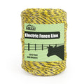 RIOOP Electric Fence Wire Polywire 1312 Feet/400 Meters | Portable Livestock Fencing, 6 Stainless Steel Strands for Reliable Conductivity, Rust Resistance, UV Resistant - size: 1312 Feet/400 Meters