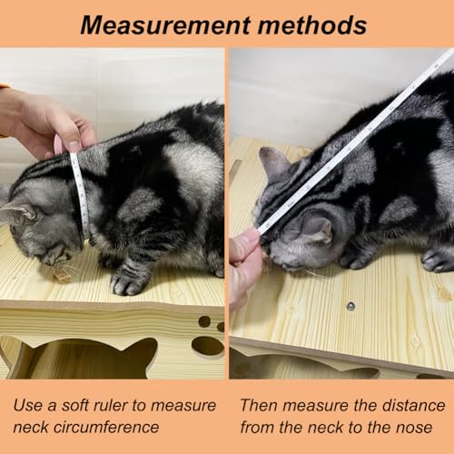 Vivifying Cat Cone Collar– 3 Sizes Lightweight Soft Edge Recovery Cone for Cats, Adjustable Plastic Elizabethan Anti-Lick E-Collar for Post-Surgery Protection (Small) - size: S