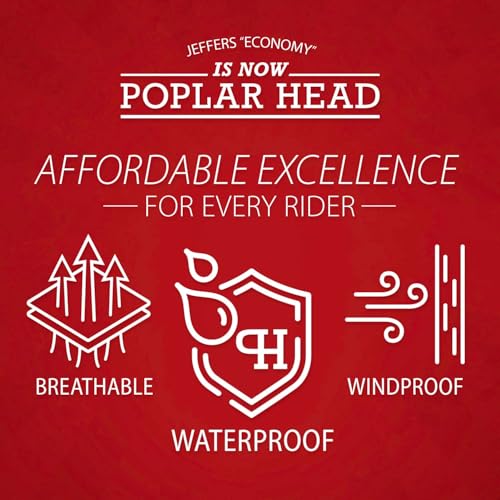 Jeffers Poplar Head Defense 1680 Denier Turnout Blanket with Detachable Neck -Plymouth Brown, 69"- Waterproof, Breathable Horse Blanket with 360g Polyfill, Ideal Protection for Winter, Heavyweight - size: 69 in