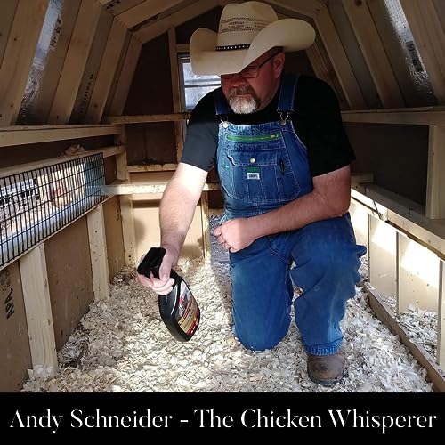 Chick Fresh Odor Eliminator for Backyard Chickens. Makes 1 Gallon of Solution Eliminates Coop, Brooder Odor, Etc. Concentrate w/ 128 oz Empty Sprayer (2 gallons) - size: 2 gallons
