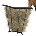 Hay Feeder Blanket Holder,23.3 x 13.2 x 21.7In Corner Wall Hay Rack,Metal Hay Feeder for Horses,Goats,Sheep Farm Indoor and Outdoor Use
