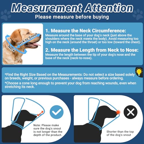 Dog Cone to Stop Licking, Clear Recovery Collar with Detachable Zipper, Sturdy Elizabethan Collar for Large Medium Small Dogs, Soft Adjustable Cone After Surgery Patented, Black L - color: Black, size: L(Neck: 13.75"-16.5")