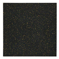 Genaflex Pro Heavy Duty Thick Rubber Gym Floor Tiles High Density Shock Absorbent Laminated Deadlift Mats - 1" Thick X 20" W X 20" L - 2.7 Sq. Ft. (Tan/Black, 1 Tile - 2.7 Sq. Ft.) - color: Tan/Black