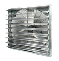 iLIVING 36" Smart Wall Mounted Shutter Exhaust Fan, 6128 CFM, 12-Speed, WiFi App Control Ventilation for Garages, Warehouse, Barn, Greenhouses, Auto Temperature Humidity Control, BLDC Motor, Hardwired - size: 36-inch