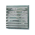 iLiving - 30" Wall Mounted Shutter Exhaust Fan - Automatic Shutter - Single Speed - Vent Fan For Home Attic, Shed, or Garage Ventilation, 5088 CFM, 7500 SQF Coverage Area, Silver (ILG8SF30S) - size: 30 In