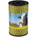 Electric Fence Wire 1312Ft 400M- 6 Stainless Steel Strands Polywire for Reliable Conductivity - Electric Fence Poly Wire for Portable Livestock Fencing - size: 1312 Feet/400 Meters