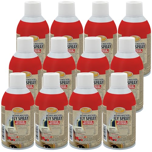 Zep Enforcer 34-2050CVA Country Vet Metered Fly Control Spray, Refill, 30 Day Supply, Brown/A