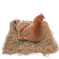 8-Piece Chicken Coop Nest Pad Set Soft and Comfortable Coconut Fiber Pads 13“ x 13” Ideal for Chicken Coops, Rabbit Cages, and Reptile Enclosures Pet Cage Nesting Pads