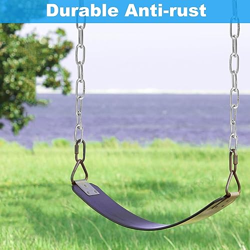 39Ft Stainless Steel Chain, 1/8 inch Heavy Duty Chain, Hanging Chain for Hanging Clothing?Decorations?Chair, securing Gates and Fences, anchoring Camping Equipment and More.by Genhakon - size: 39Ft 1/8 inch