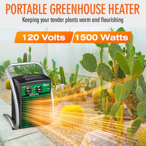 DR. INFRARED HEATER DR218-1500W Greenhouse Garage Workshop Infrared Heater, 1500-watt - size: 13 Inches