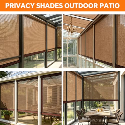 90% Sun Shade Cloth with Grommets, 8' x 12' Pergola Shade Cover Canopy, Breathable HDPE Mesh Tarp for Patio, Garden, Backyard, Porch and Outdoor Privacy, Mocha - size: 8'x12'