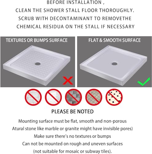Yimobra Square Shower Mat Non Slip, Super Strong Suction Cups, 21"X21" Bath Tub Mat with Drain Holes, Machine Washable Fast Draining Bath Mats, Bathroom Essentials,Black - color: Black, size: 21 X 21 Inch