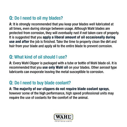 Wahl Professional Animal #7 Skip Medium Competition Series Detachable Blade with 4/25-Inch Cut Length (#2367-100), Steel - size: 7