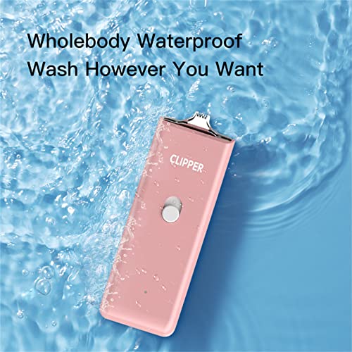 2-in-1 Professional Dog Grooming Kit - Low Noise, Waterproof, USB Rechargeable, and Safe Ceramic Blade - Gift for Dogs and Cats (Pink) - color: Map005-pink