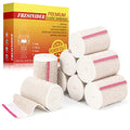 FRESINIDER Premium Elastic Bandage Wrap 3 Inch, 8 Pack, Hook and Loop | Versatile 3-Inch Cotton Compression Wrap for Ankle, Wrist and Elbow; Secure Ends for Sprains, Swelling and Sports Recovery. - color: 8 Pack X 3 Inches