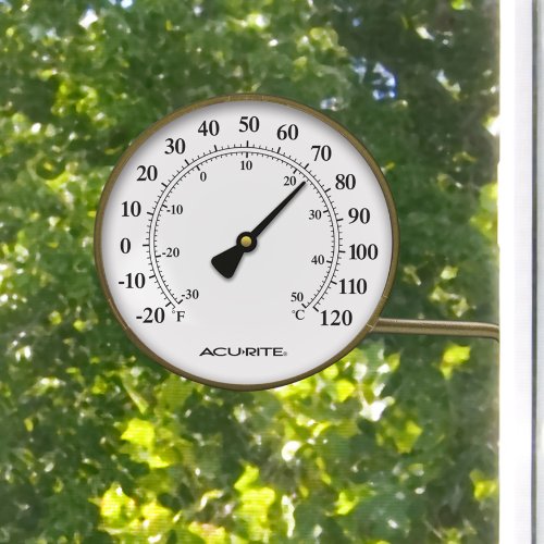 AcuRite 00334 4-Inch Swivel Thermometer