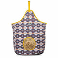 Jeffers Expression Top Loading Hay Bag for Horses & Livestock – Durable 600 Denier Hanging Hay Feeder, Water Resistant with Mesh Bottom, Easy Hanging Snap for Stall, Trailer, Travel - Thunderbird - color: Thunderbird