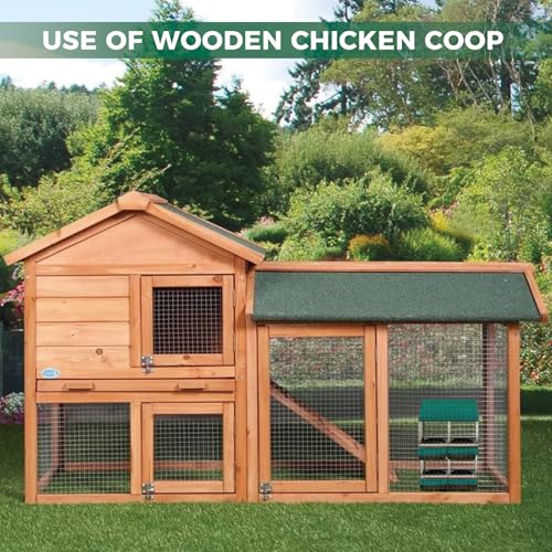 Chicken Nesting Box, 4 Compartment Roll Away Design for High-Volume Egg Collection and Easy Wall Mounting with Metal Legs
